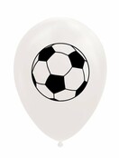 Ballonnen Voetbal - 8 stuks - 30cm