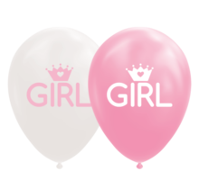 Ballonnen Girl - 8 stuks - 30cm