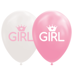 Ballonnen Girl - 8 stuks - 30cm