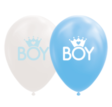 Ballonnen Boy - 8 stuks - 30cm