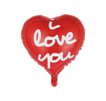 Folieballon I Love You - Rood - 46cm