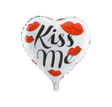 Folieballon Kiss Me - 46cm