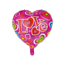 We Fiesta Folieballon Love - Roze - 46cm