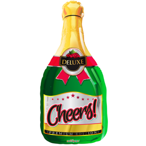 Folieballon Champagne Fles  - 91,4cm