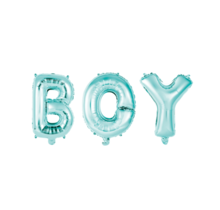 Folieballon BOY - Letter Set - 41cm