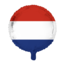 We Fiesta Folieballon Nederlandse Vlag - 46cm