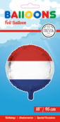 Folieballon Nederlandse Vlag - 46cm