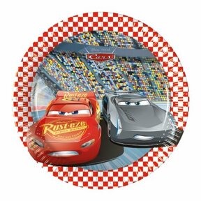 Cars 3 - Borden - 8 stuks - 19,5cm