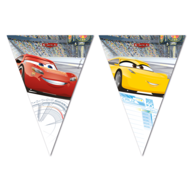 Cars 3 - Vlaggenlijn - 2,3 meter