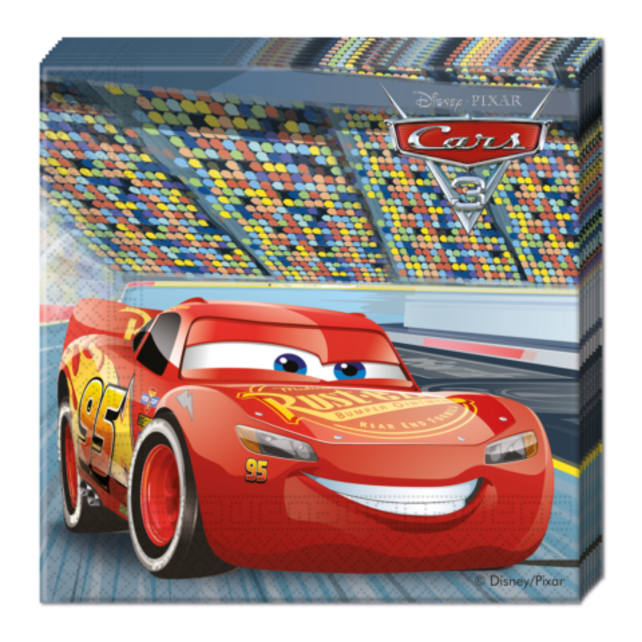 Cars 3 - Servetten - 20 stuks