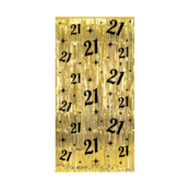 Deurgordijn 21 jaar  200 x 100 cm