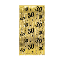 Deurgordijn 30 jaar  200 x 100 cm