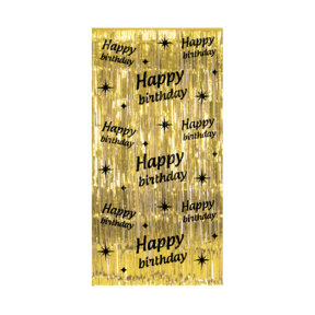 Deurgordijn Happy Birthday 200 x 100 cm