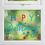 Ginger Ray Raamstickers happy birthday Mix it up Brights
