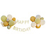 Ginger Ray Happy Birthday slinger met 24 ballonnen