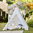 Ginger Ray Tipi tent wit Lets Go Wild 120(l)x120(b)x130(h)cm