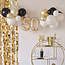 Ginger Ray Ballonslinger 50 jaar met ballonnen goud champagne
