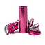 We Fiesta Serpentine Metallic Donker Roze