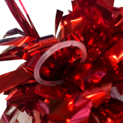 Ballon gewicht folie - Rood