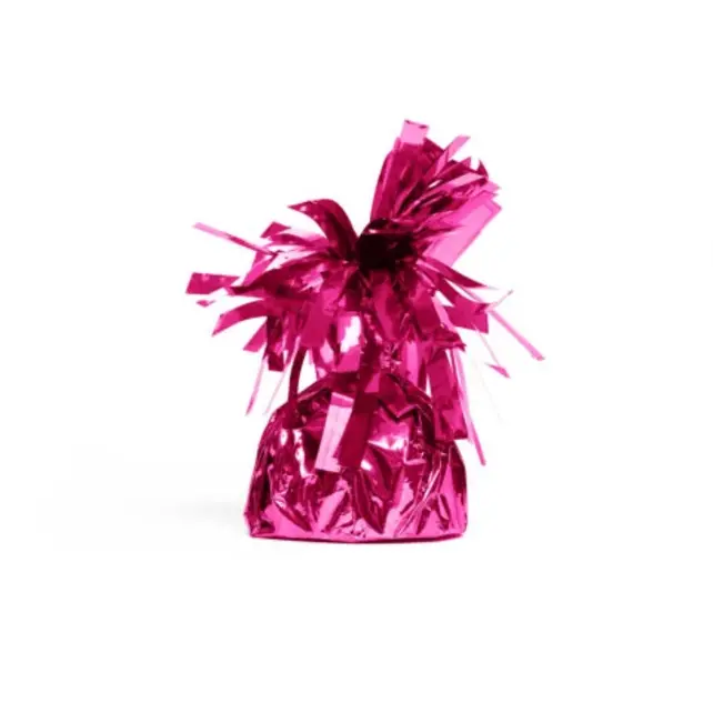 Ballon gewicht folie - Donker Roze