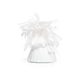 Ballon gewicht folie - Wit