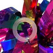 Ballon gewicht folie - Regenboog