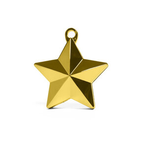 Ballon gewicht ster - Goud