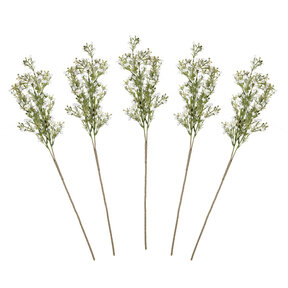 Gipskruid kunstbloemen Sage Wedding 5 stuks