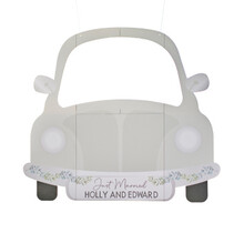 Photobooth frame trouwauto Sage Wedding 90x78cm