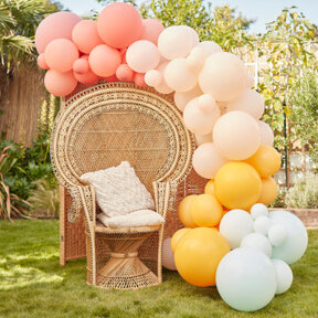 Ballonnenboog Muted Pastel 4m