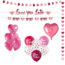 Feest-vieren Versiering pakket Valentijnsdag Roze - 9