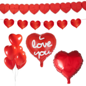 Versiering pakket Valentijnsdag Rood - 3.1