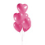 We Fiesta Ballonnen Hartvorm Roze - 6 stuks - 30cm