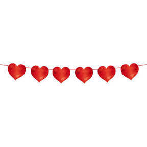 Slinger Hartjes Rood - 6 meter
