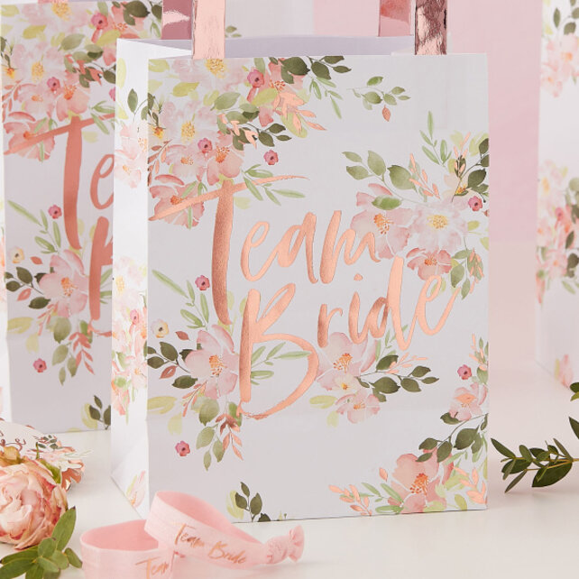 Tasjes Team Bride 15x26cm 5 stuks Tasjes Team Bride 15x26cm 5 stuks