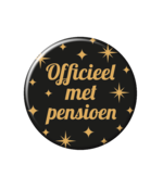 Classy Party Pensioen button