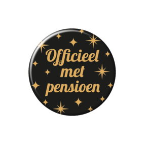 Classy Party Pensioen button