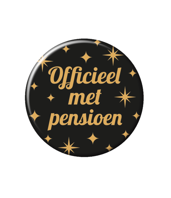 Classy Party Pensioen button