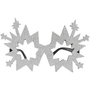 Bril vuurwerk zilver