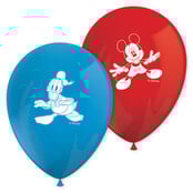 Playful Mickey Ballonnen met print