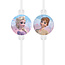 Frozen 2 Frozen 2 Wind Spirit papieren rietjes met afbeelding 4 stuks