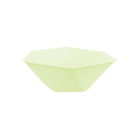6 Bamboo schaaltjes - pastel groen - 15,8 x 13,7 cm
