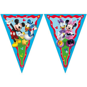 Mickey Mouse Papieren vlaggenlijn Rock the House 2,3 meter