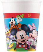 Mickey Mouse papieren bekers Rock the House 200ml 8 stuks