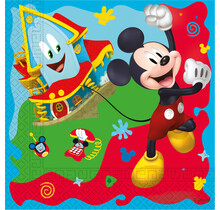 Mickey Mouse papieren servetten Rock the House 20 stuks