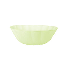 6 Bamboo schaaltjes - pastel groen - rond 14,8cm