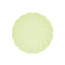 Vert Decor 6 Bamboo bordjes - pastel groen - 19cm