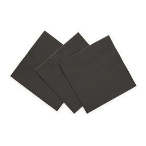 Zwarte servetten 3 laags 33cm 20 stuks