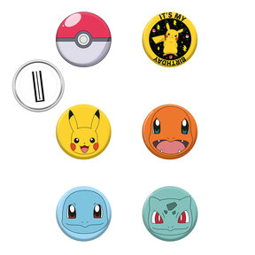 6 buttons Pokemon new