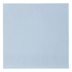 Pastel blauwe servetten
